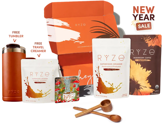 RYZE n Shine Bundle (Coffee + Creamer) - Choice 675